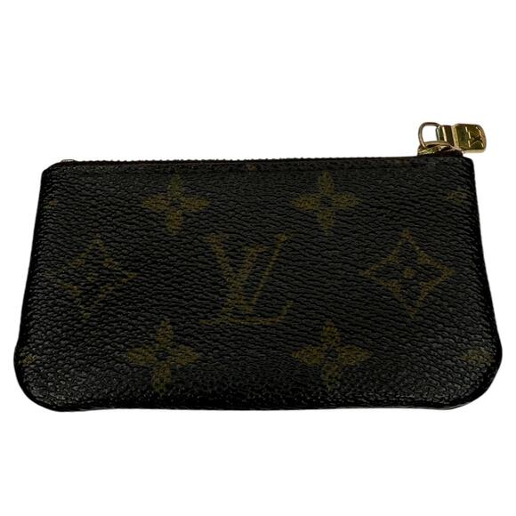 Louis Vuitton Monogram Coin Purse Key Pochette Cles Authentic - Picture 9 of 9